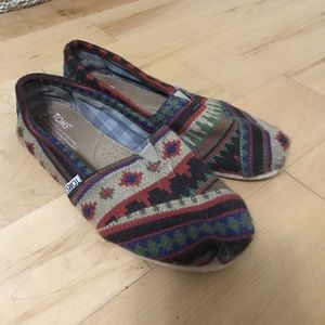 TOMS slip on shoes
